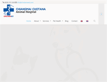 Tablet Screenshot of chotanavet.com